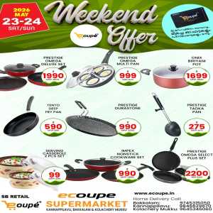 Weekend offer flyer cover