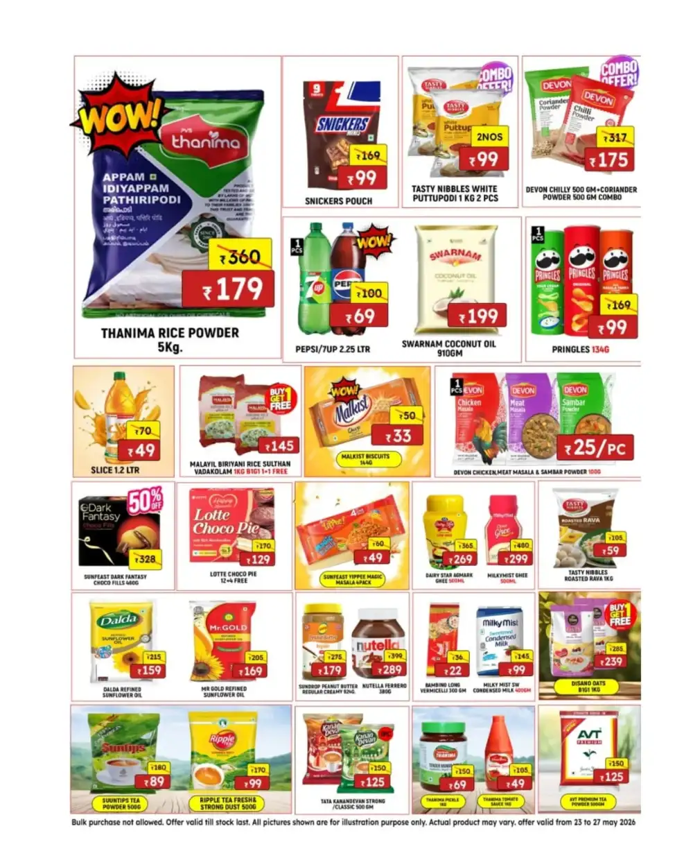 We Five Hypermarket Koottanad Grand Opening Offers page 2