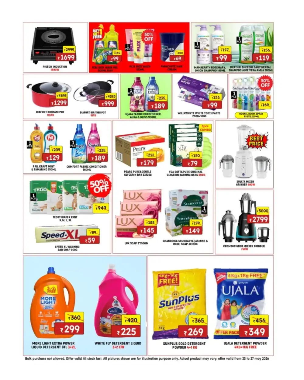 We Five Hypermarket Koottanad Grand Opening Offers page 4