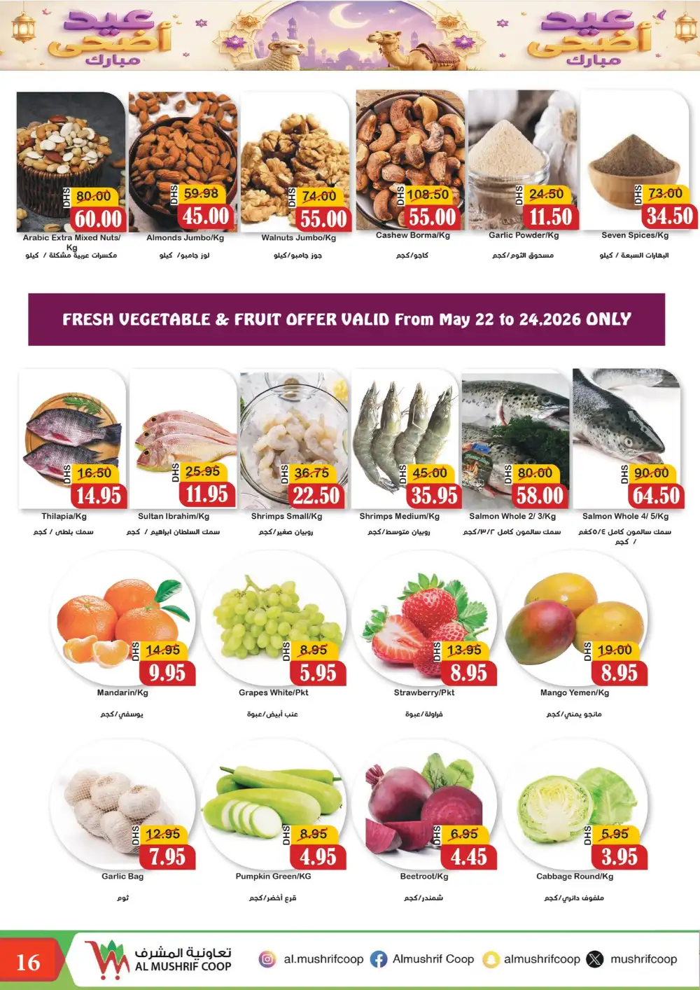 Al Mushrif Coop Eid Al Adha Offers  2026 page 16