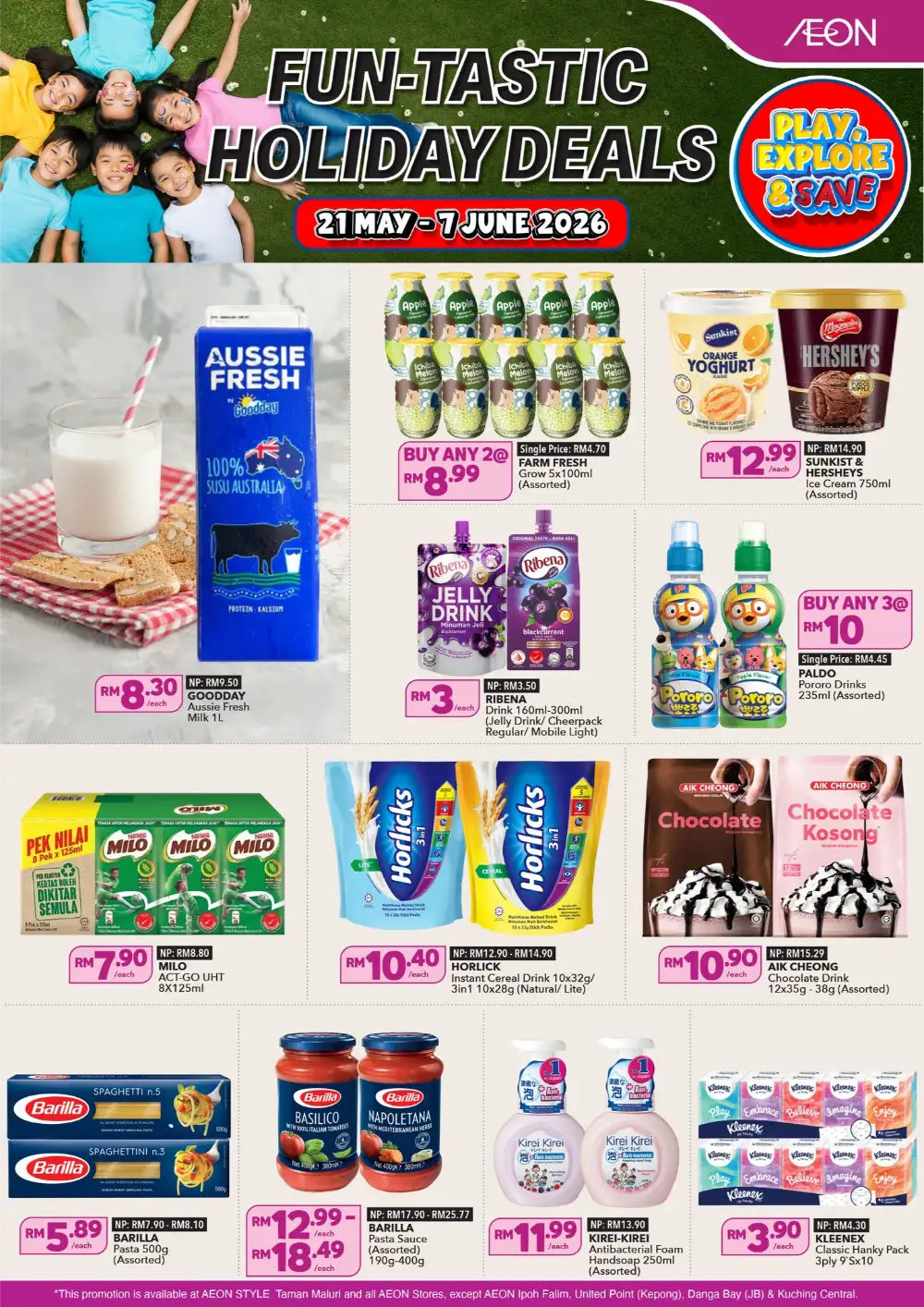 AEON Adventure Ready Picks Kids & Camping Deals page 7