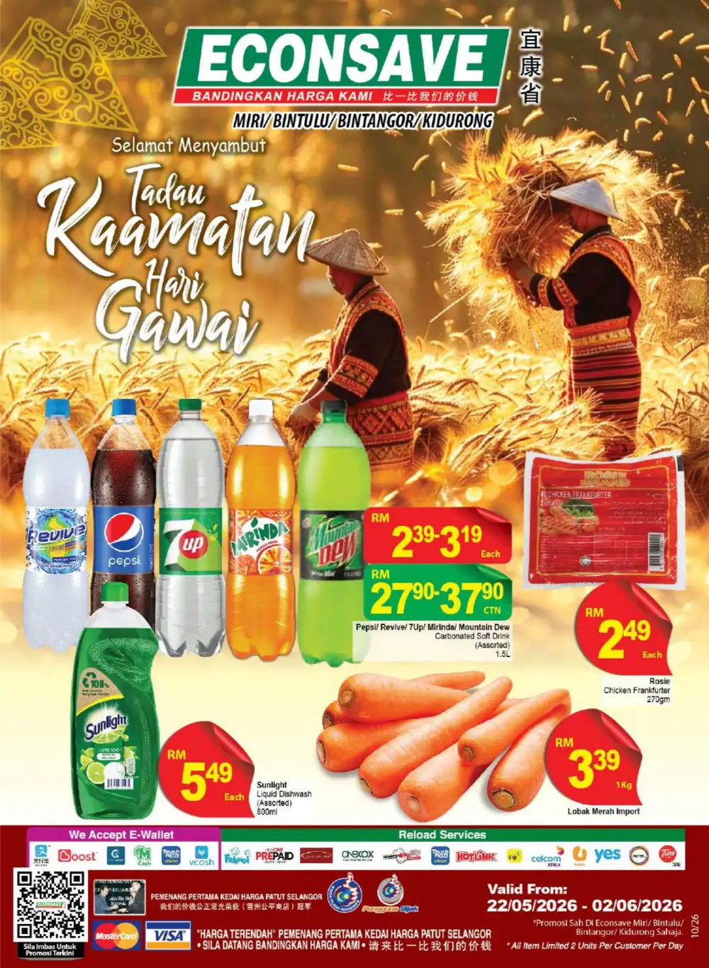 Econsave Kaamatan Gawai Deals Malaysia 2026 | Live Promotion page 1