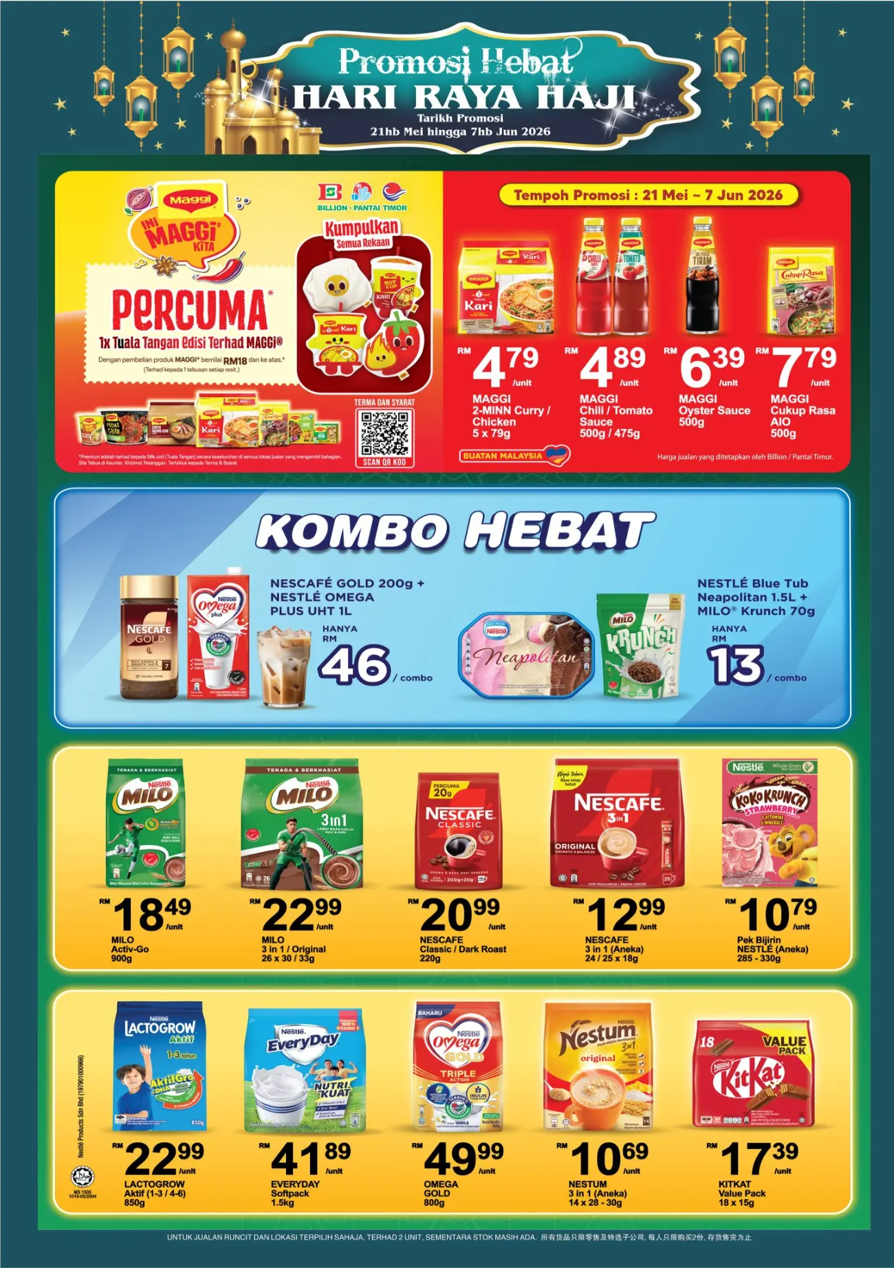 Billion Hari Raya Haji Deals 2026 | View Promotion page 8