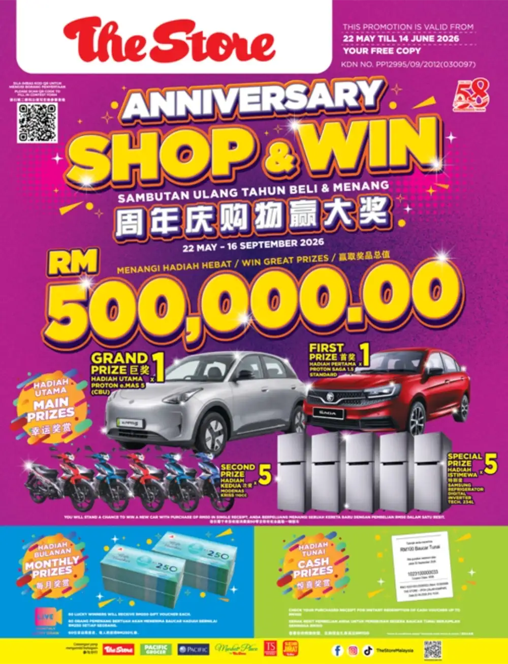 The Store Anniversary Shop & Win RM500K Deals page 1