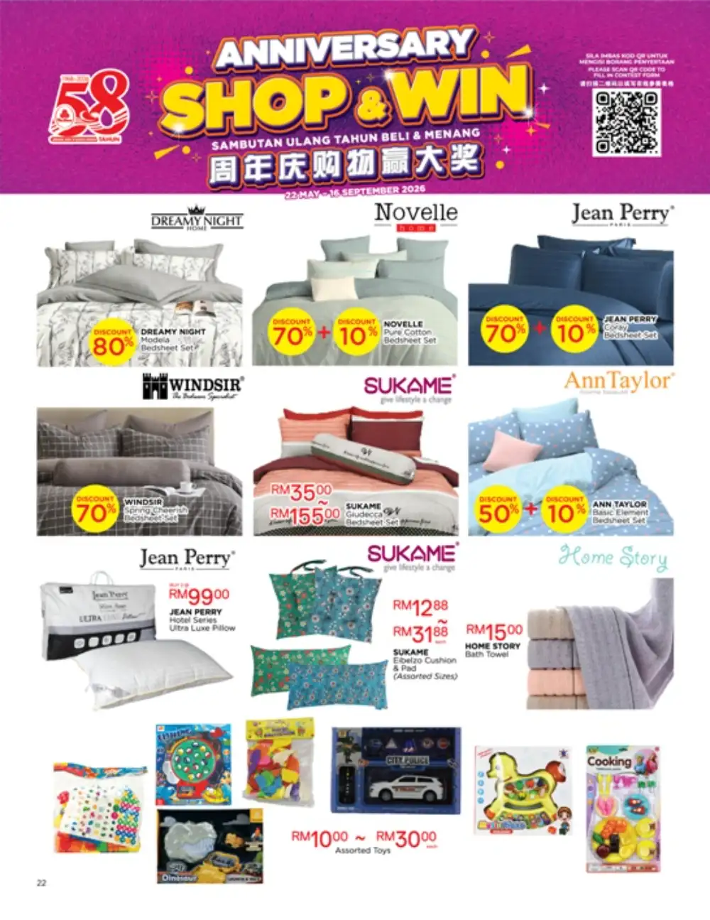 The Store Anniversary Shop & Win RM500K Deals page 22