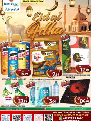 Leptis Fresh Eid Al Adha Offers 2026 – Latest Deals flyer cover