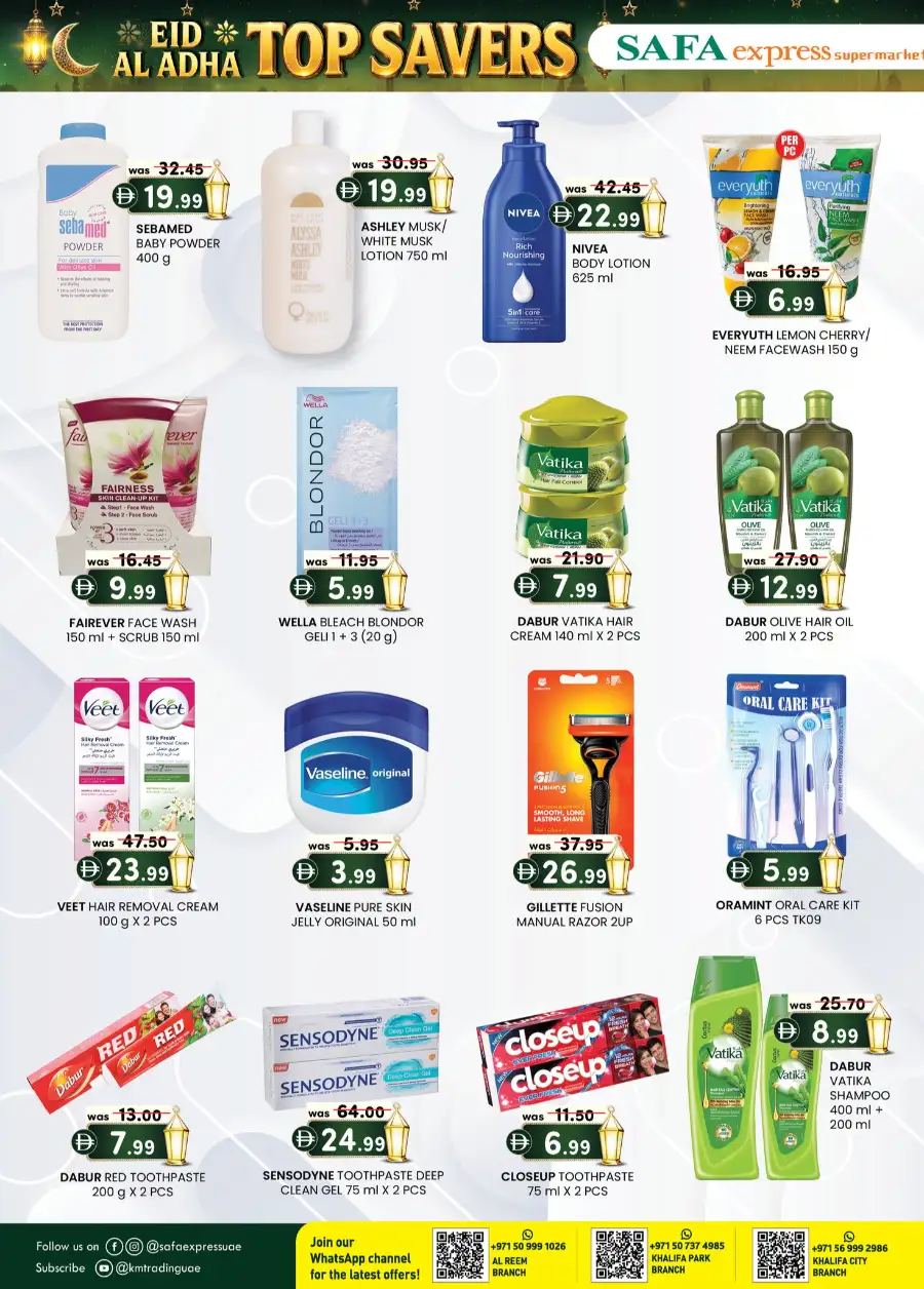 Safa Express Eid Al Adha Top Savers Flyer 2026 page 8