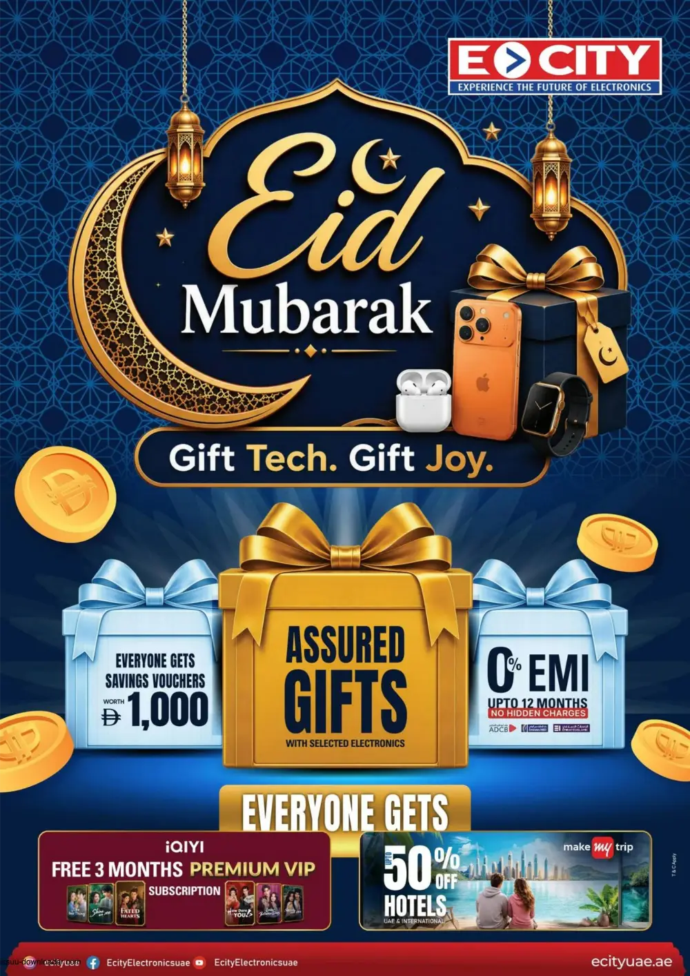 Ecity Eid Mubarak Electronics Offers Up to 40% Off | Save Now page 1
