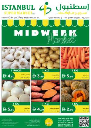 Midweek market flyer cover