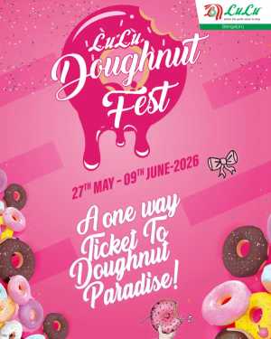 Lulu Doughnut Fest 2026: Offers End June 9! flyer cover