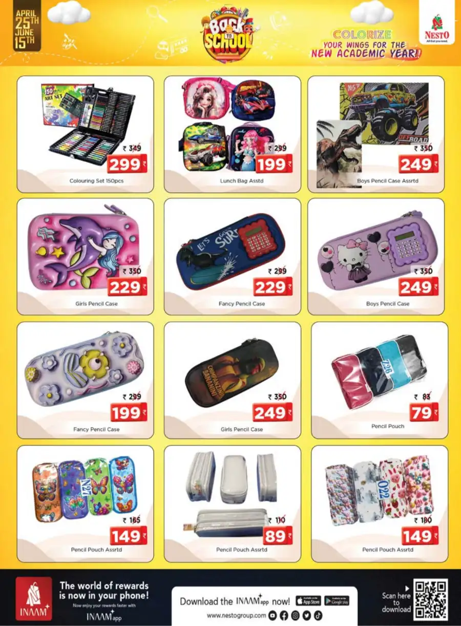 Nesto Back to School Offers 2026 | Bags & Stationery Deals page 6