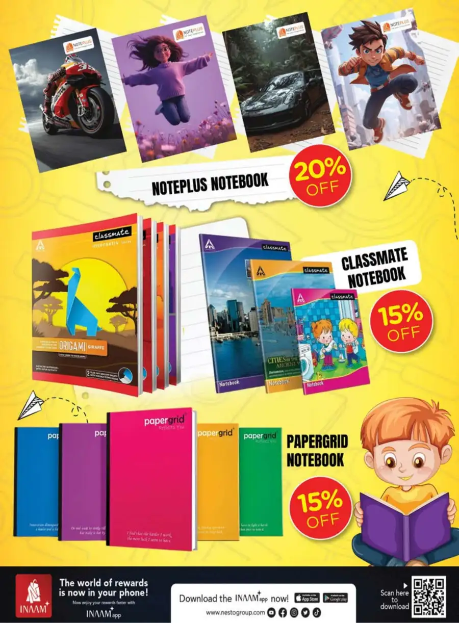 Nesto Back to School Offers 2026 | Bags & Stationery Deals page 13