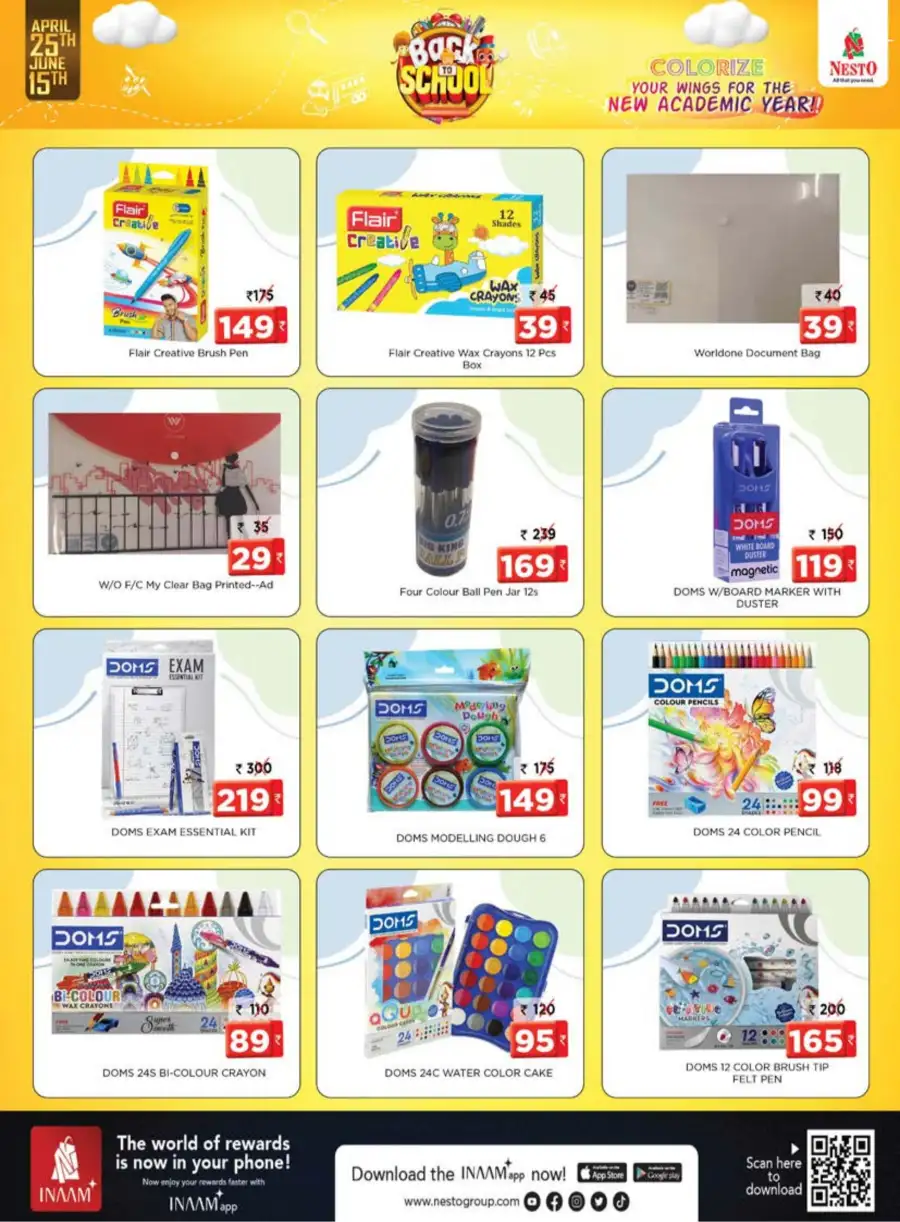 Nesto Back to School Offers 2026 | Bags & Stationery Deals page 15