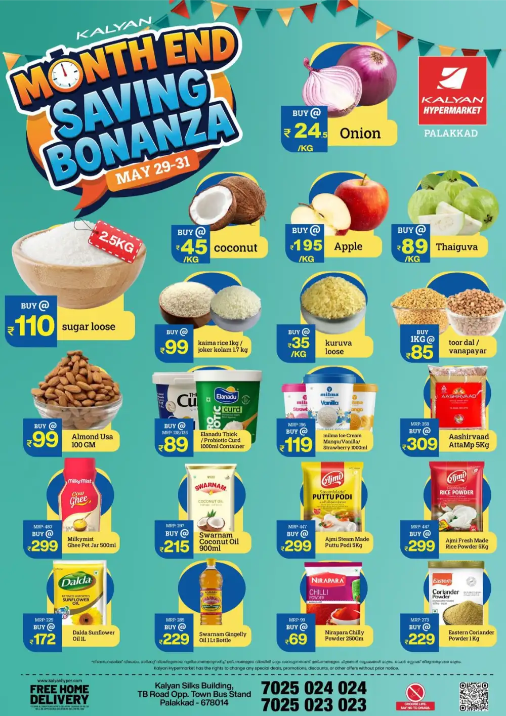 Kalyan Hypermarket Month End Offers | 29-31 May page 1