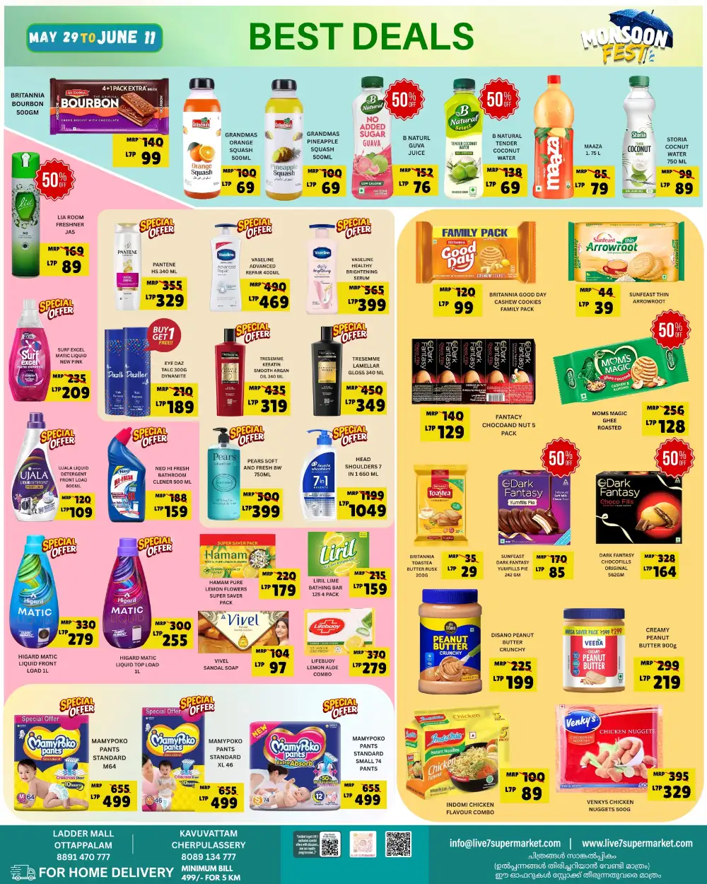 Live 7 Hypermarket Best Deals | Offers Till 11 June 2026 page 1