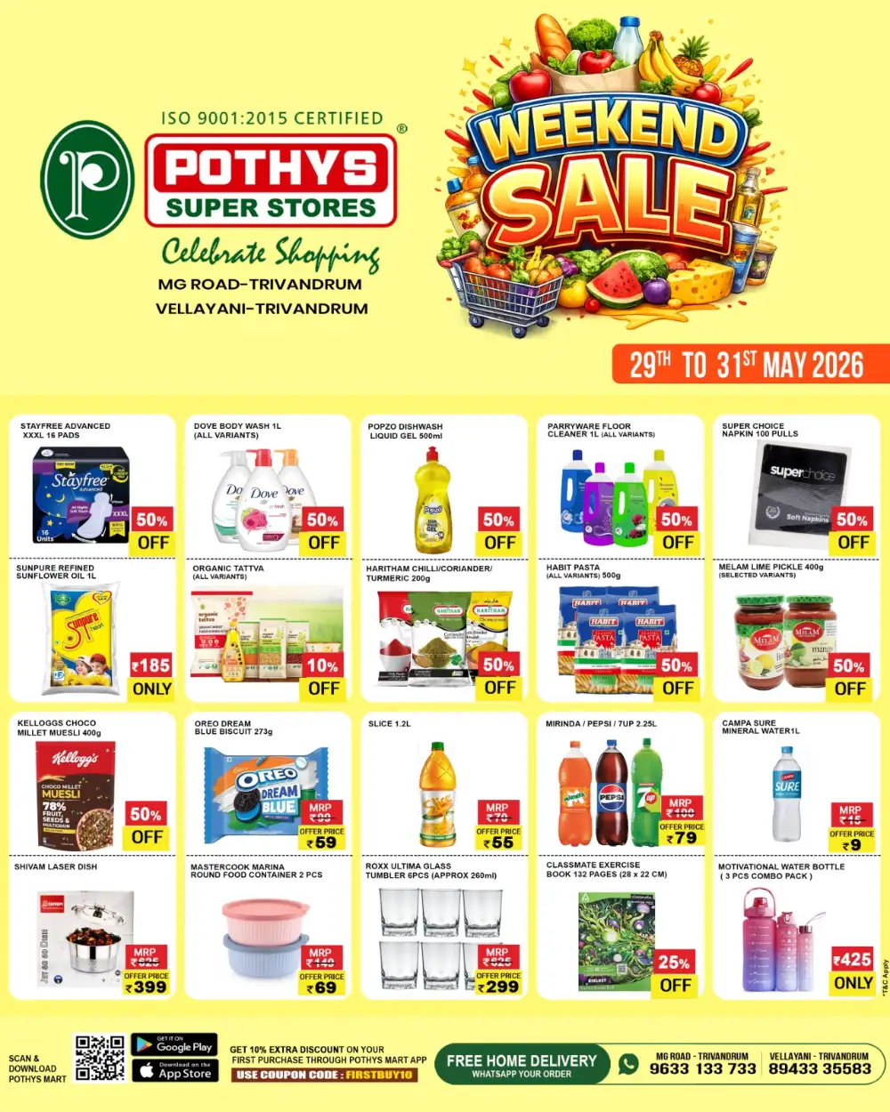 Pothys Weekend Sale | Up to 50% Off Offers page 1