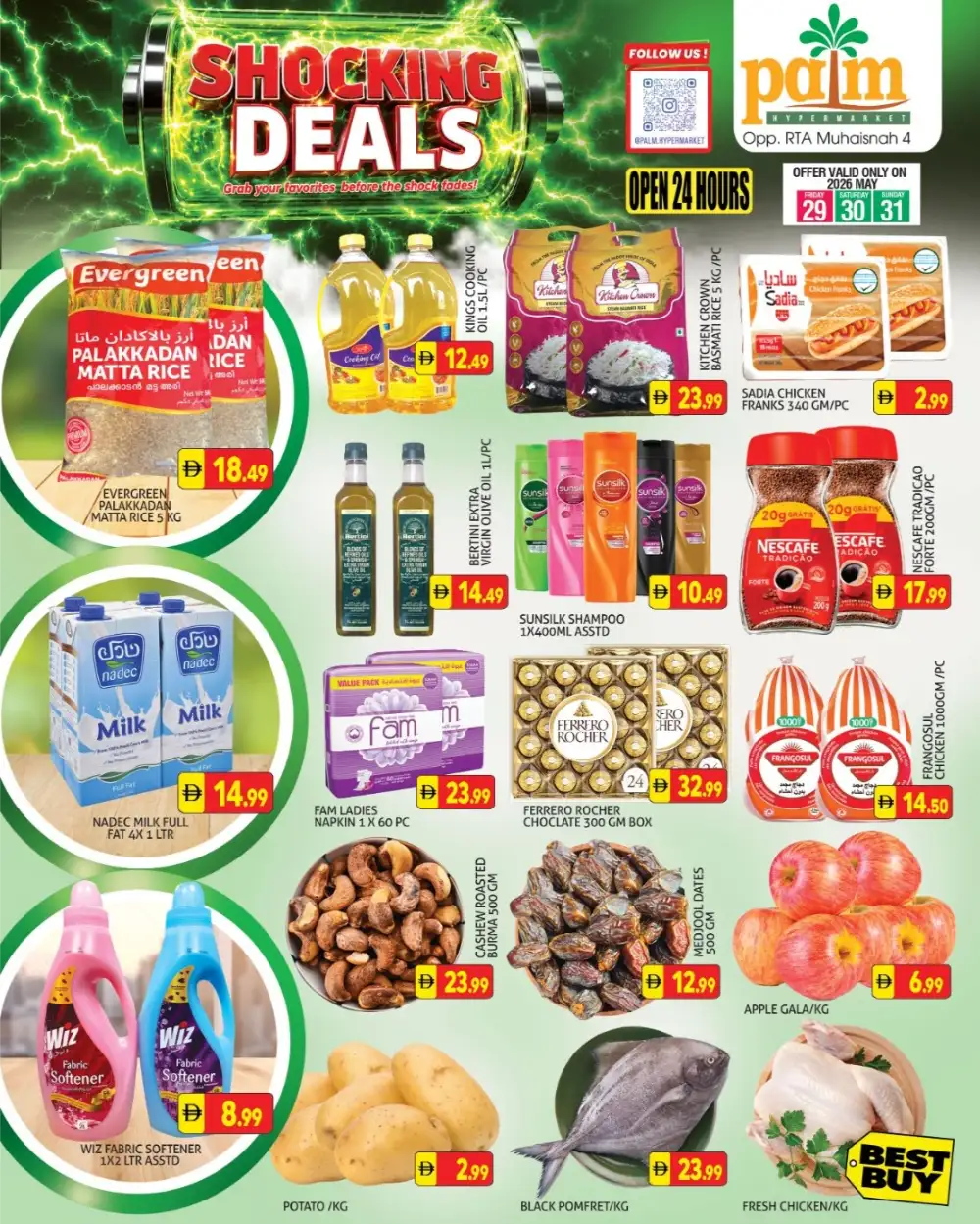 Palm Hypermarket Muhaisnah Offers | Shocking Deals May 2026 page 1