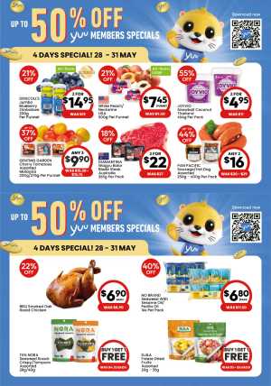 Cold Storage Yuu Members Specials | Up to 50% Off Deals flyer cover