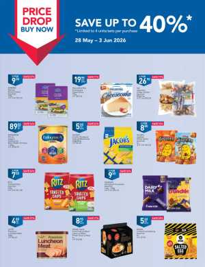 FairPrice Save Up To 40% | Weekly Grocery Deals 2026 flyer cover