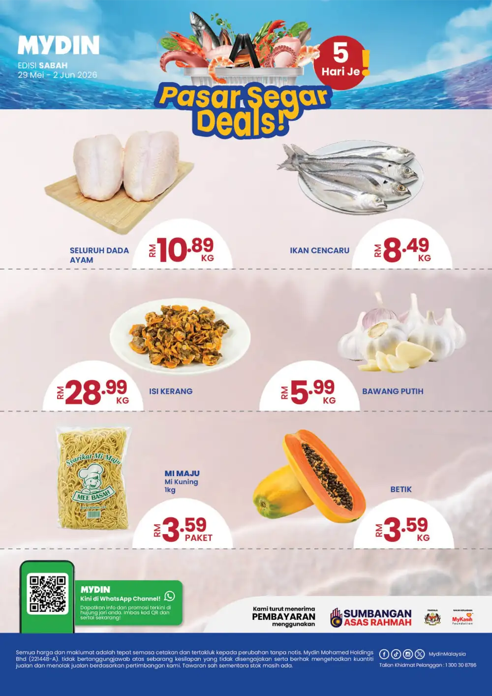 MYDIN Sabah Pasar Segar Deals | Fresh Market Offers page 1