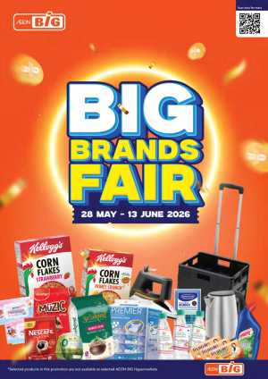 AEON BiG Brands Fair 2026 Offers | Deals Until 13 June flyer cover