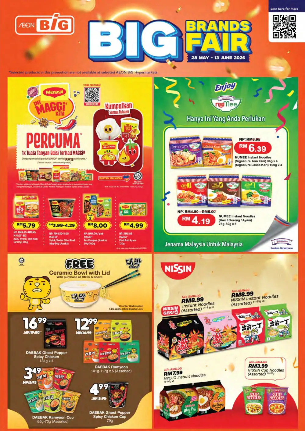 AEON BiG Brands Fair 2026 Offers | Deals Until 13 June page 13