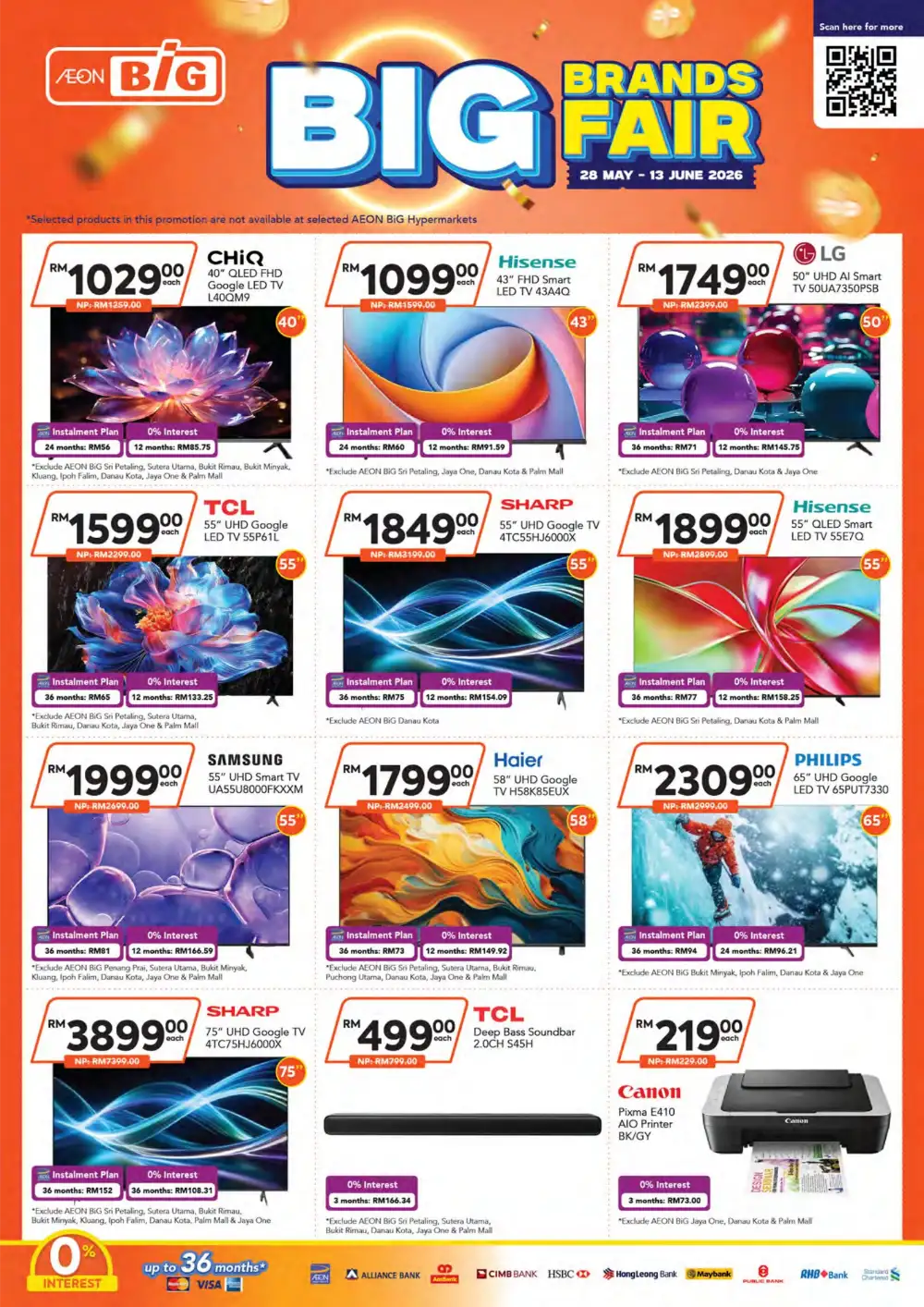 AEON BiG Brands Fair 2026 Offers | Deals Until 13 June page 35