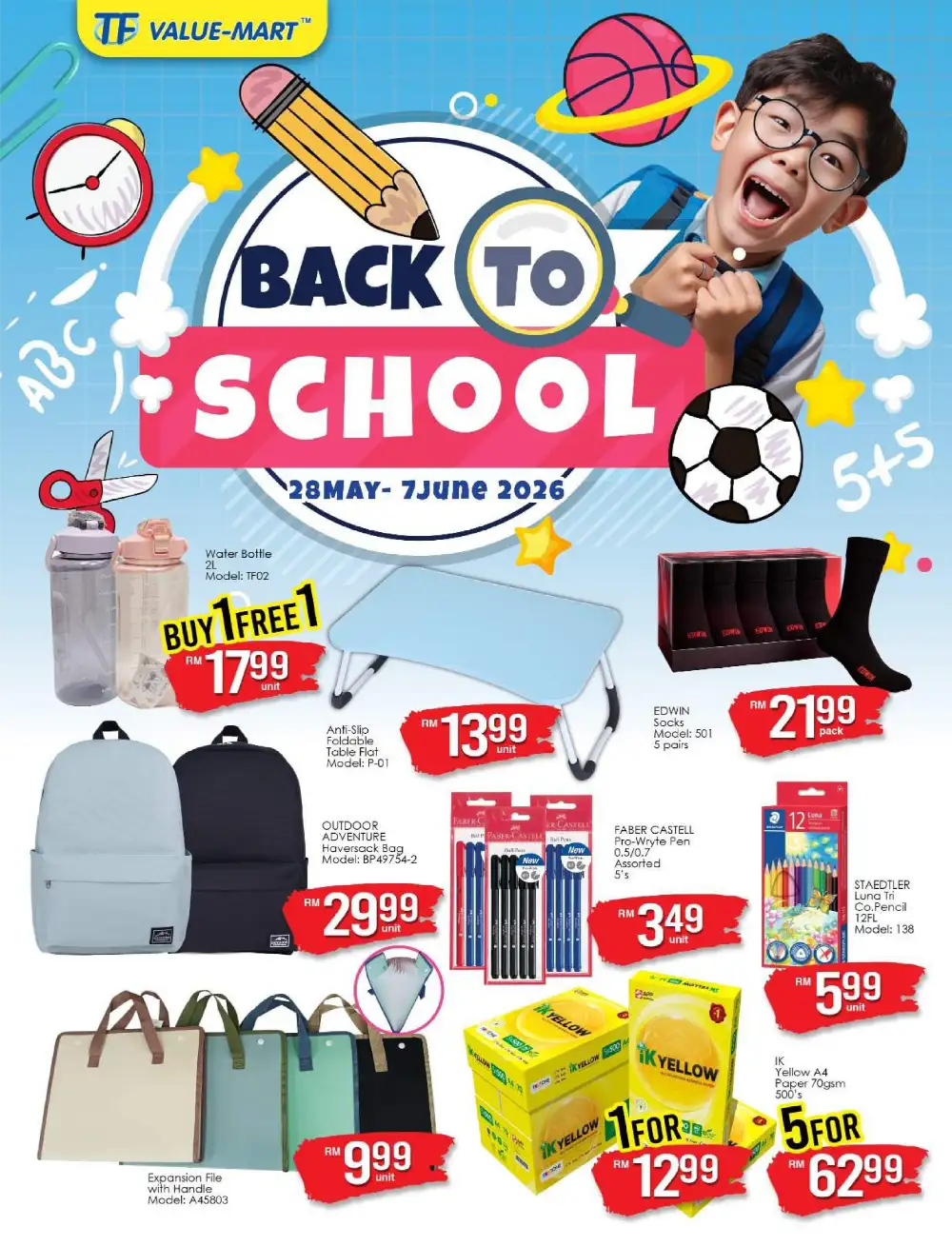 TF Value-Mart Back To School Sale 2026 | Deals Until 7 June page 1