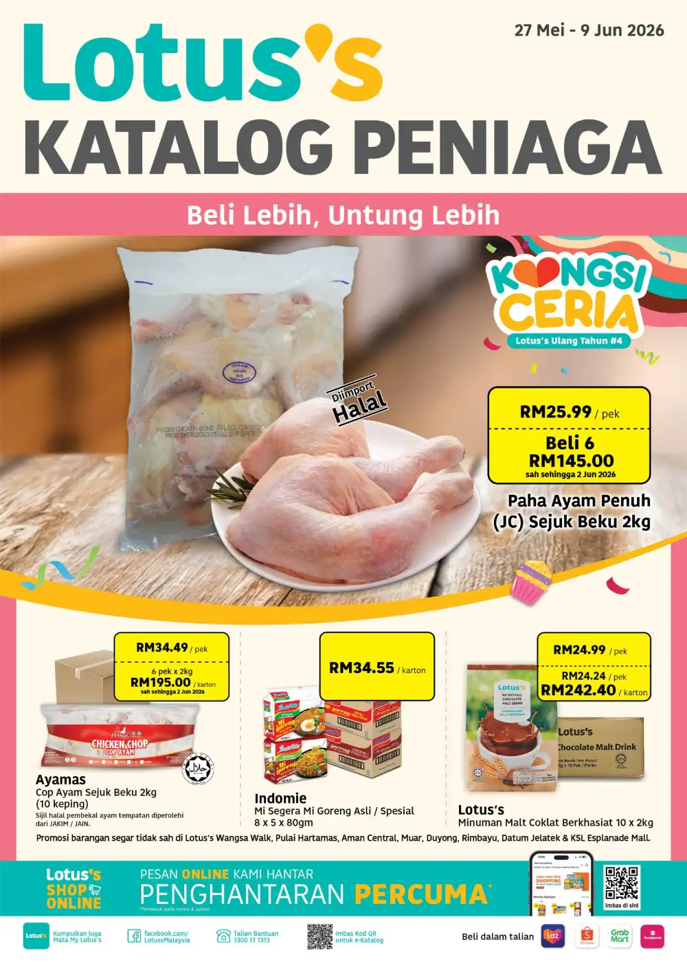 Lotus's Katalog Peniaga 2026 | Wholesale Deals Until 9 June page 1