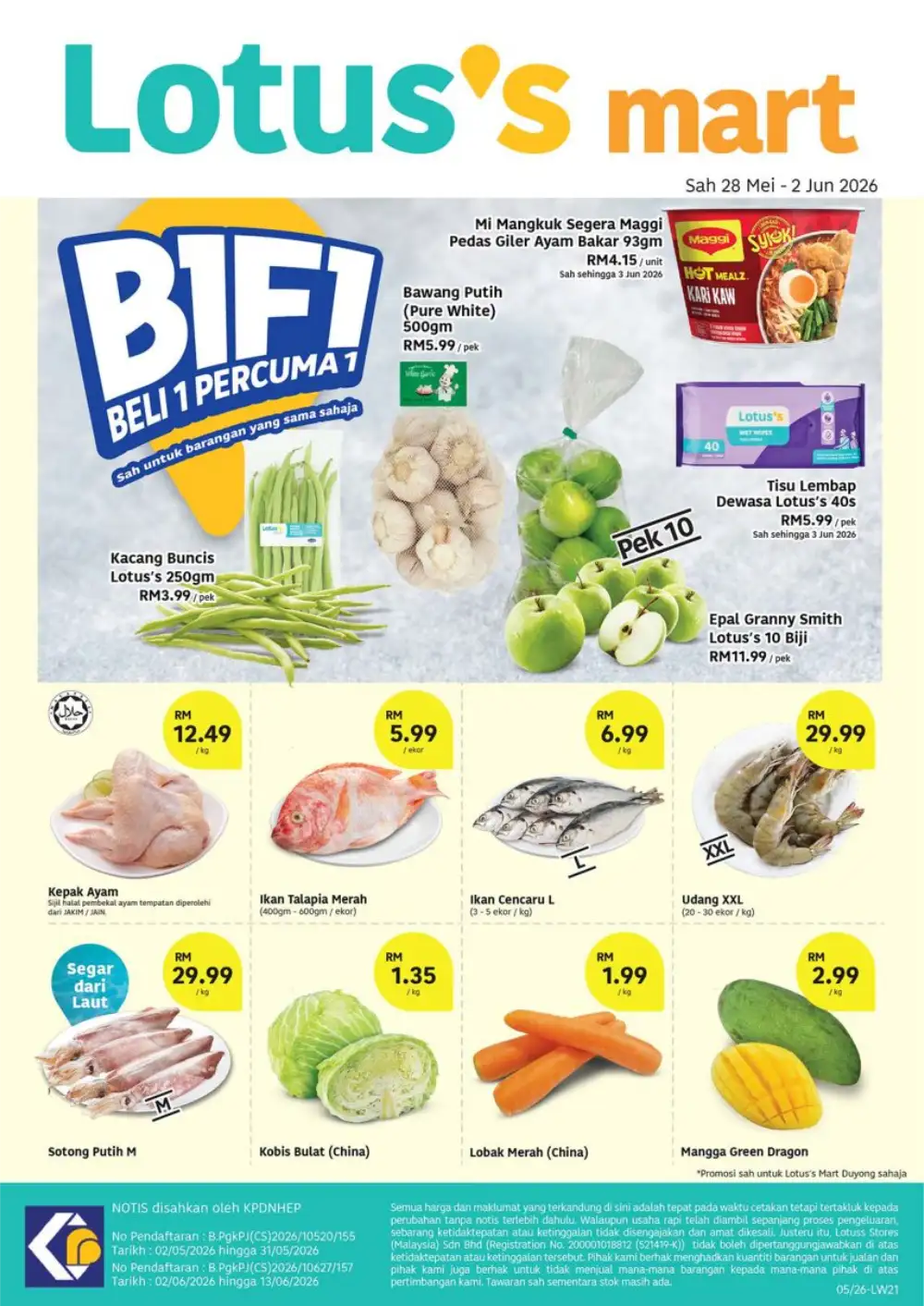 Lotus's Mart Promotion 2026 | Grocery Deals Until 10 June page 2