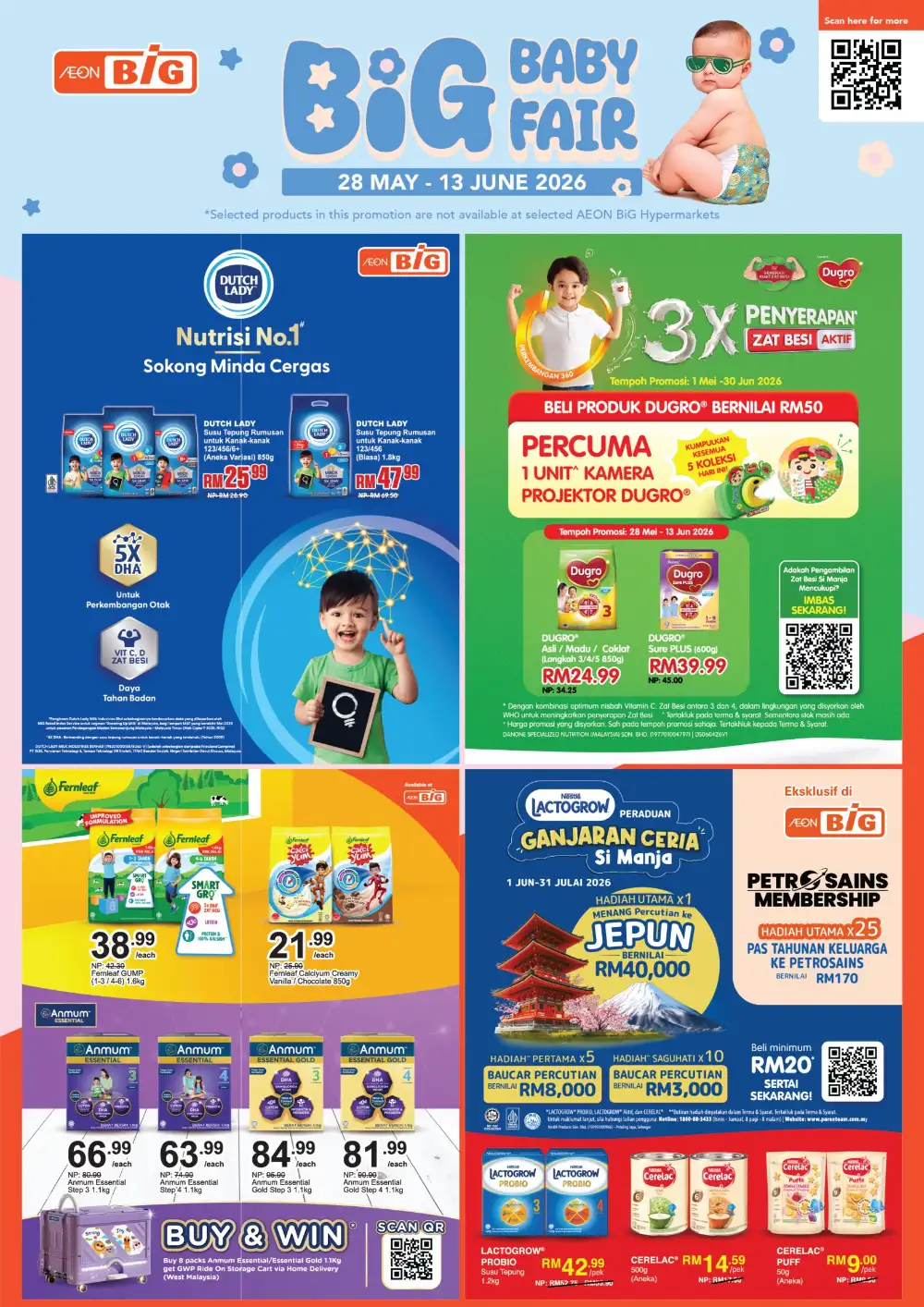 AEON BiG Baby Fair 2026 | Baby Care Deals Until 13 June page 3