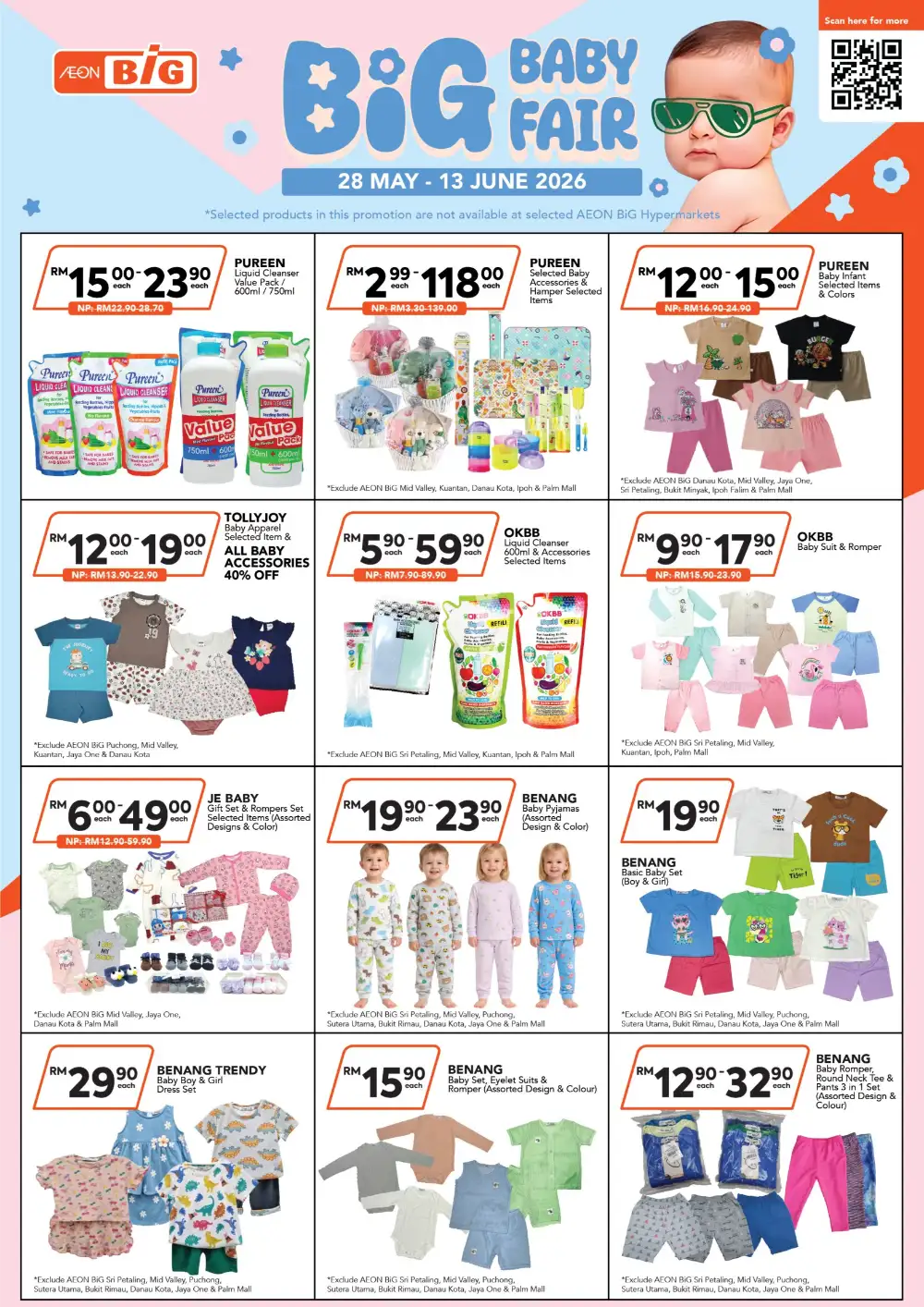 AEON BiG Baby Fair 2026 | Baby Care Deals Until 13 June page 6