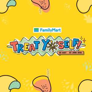 FamilyMart Treat Yo'Self Promotion 2026 | Deals Until 23 June flyer cover