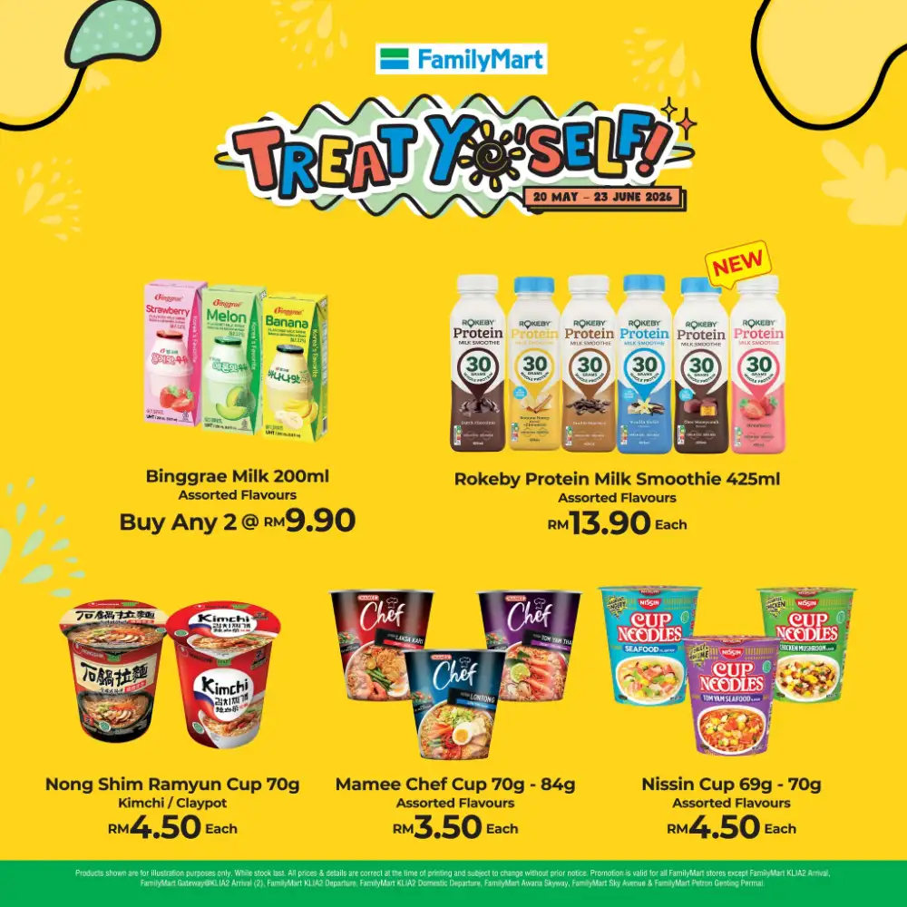 FamilyMart Treat Yo'Self Promotion 2026 | Deals Until 23 June page 14
