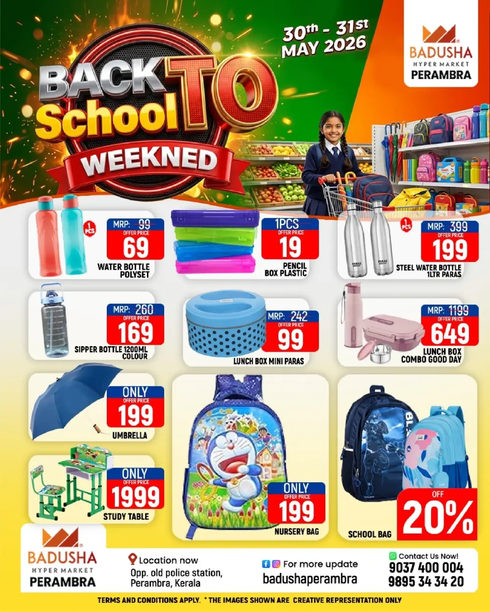 Badusha Hyper Market Perambra Big Blast Weekend Offers page 10