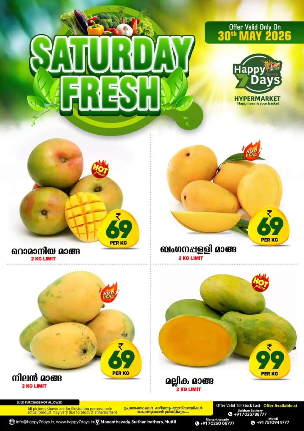 Happy 7 Days Saturday Fresh Offers page 3