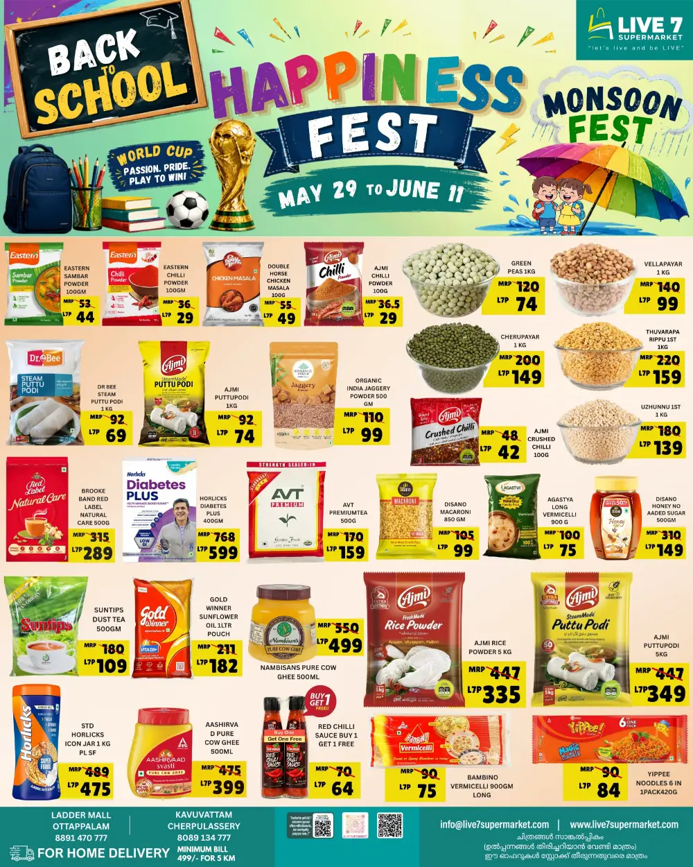 Live 7 Happiness Fest Offers | Grocery Deals Till June 11 page 1