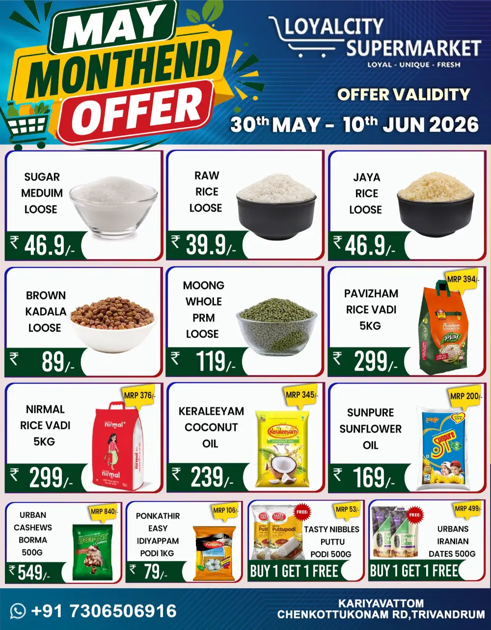 Loyalcity Supermarket Month End Offers page 1