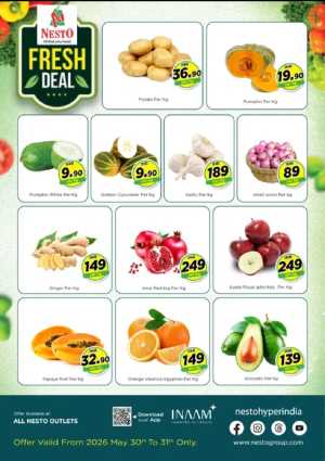 Fresh Deals flyer cover
