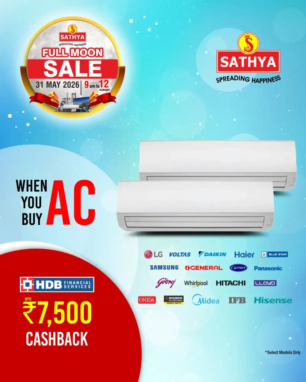 Sathya Full Moon Sale 2026 | ACs from ₹29,990 & TVs from ₹5,490 page 10