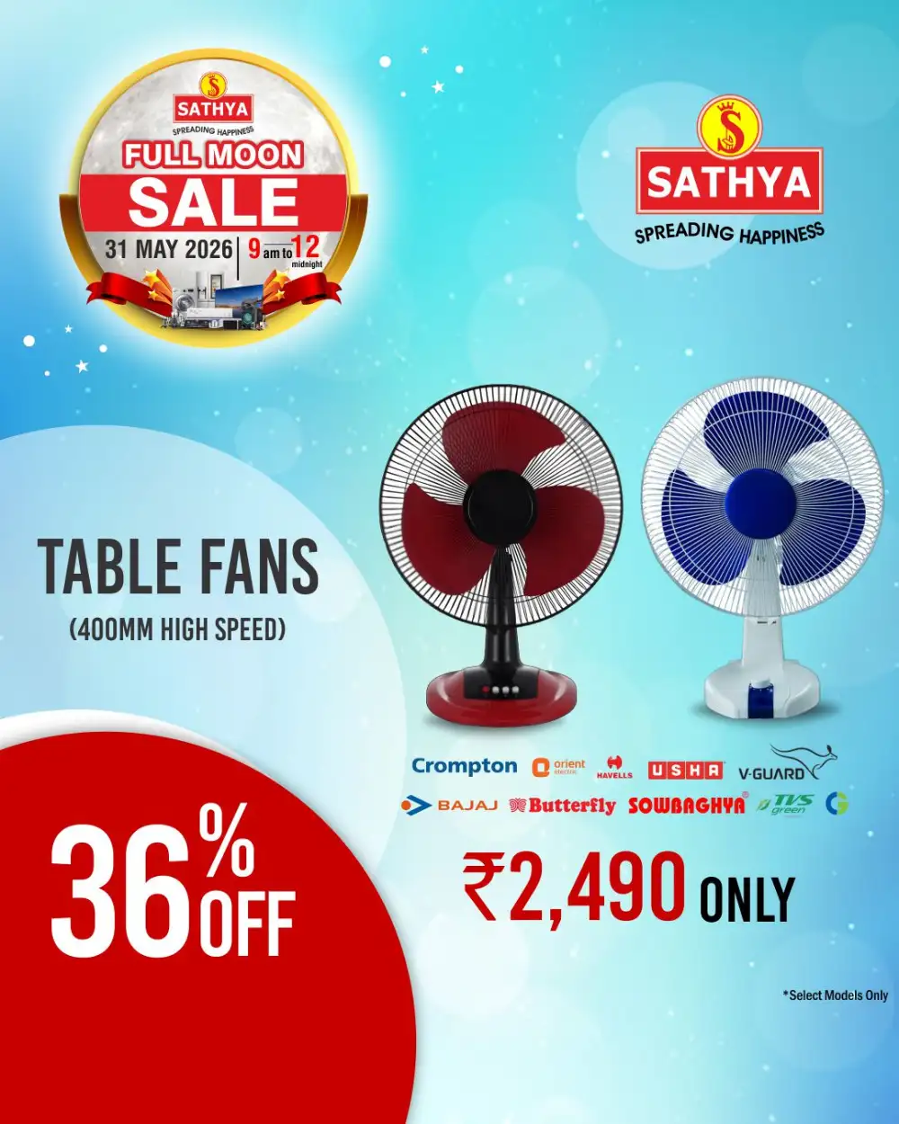 Sathya Full Moon Sale 2026 | ACs from ₹29,990 & TVs from ₹5,490 page 19