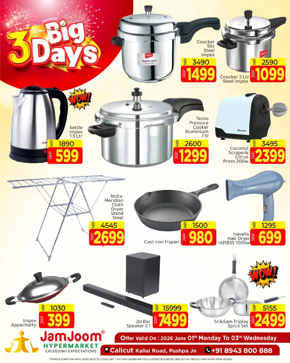 JamJoom Calicut 3 Days Offers June 2026 page 5