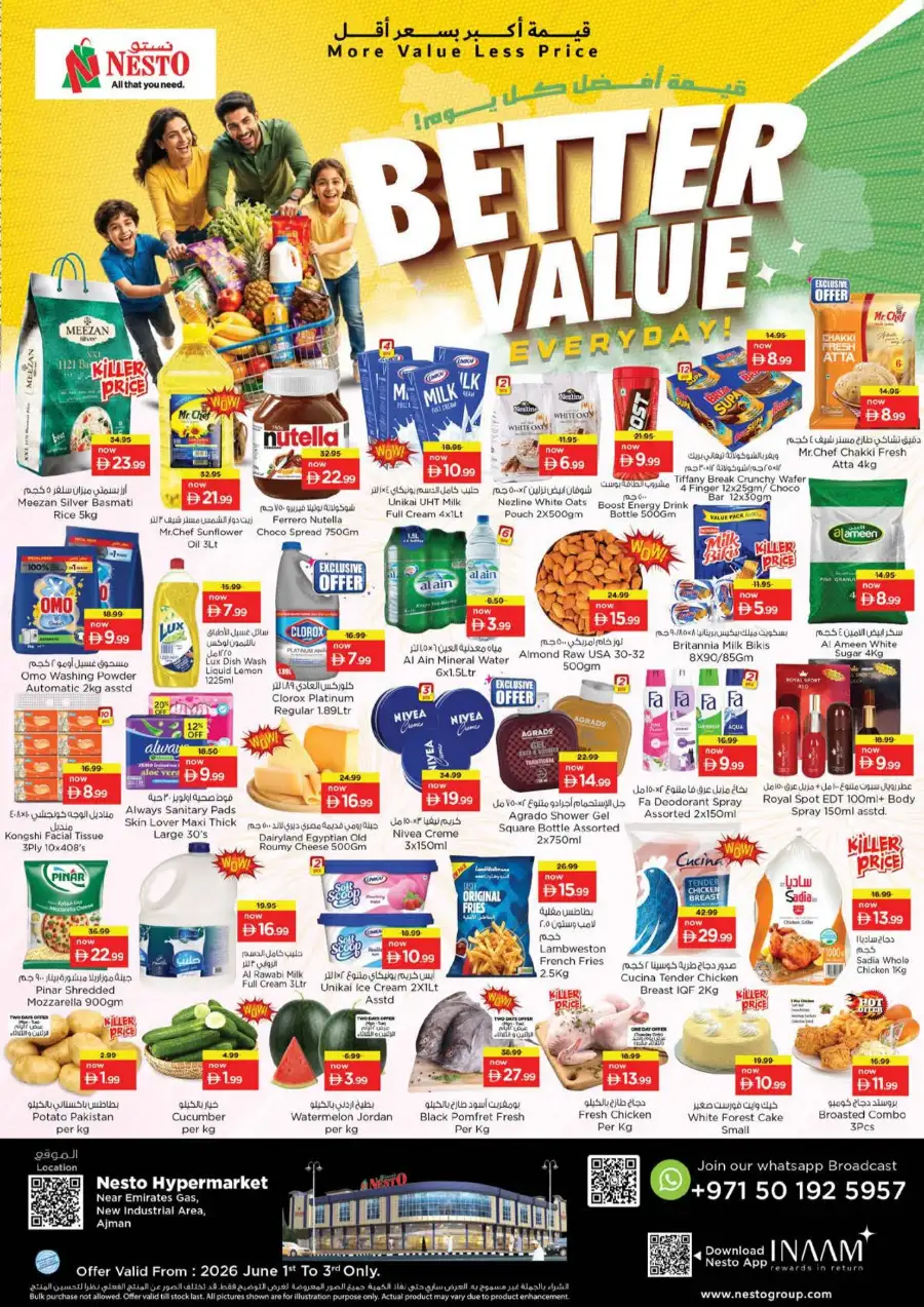 Nesto Weekly Flyer & Offers: Valid June 1 to 3, 2026 page 1