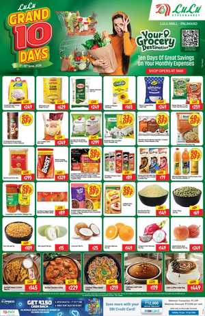 Lulu Hypermarket Flyer – Grand 10 Days Offers 2026 flyer cover