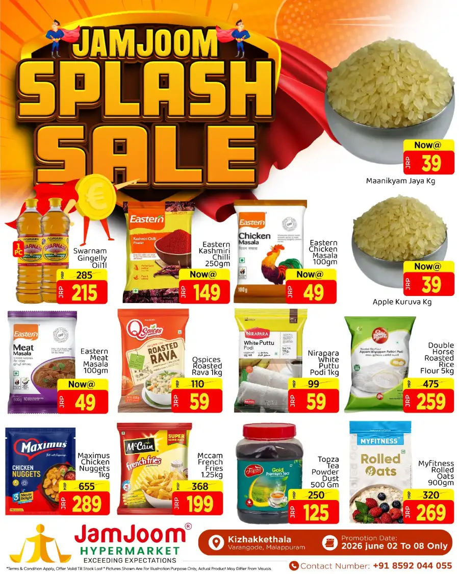 Splash Sale Live in Kizhakkethala! page 1