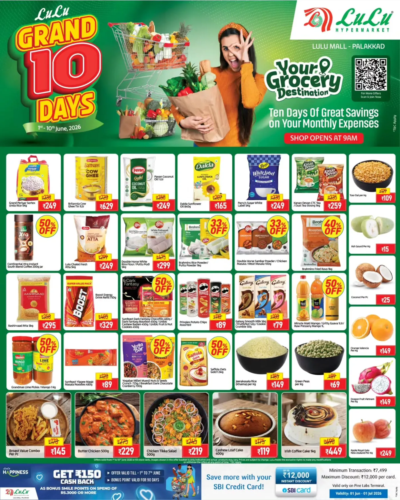 LuLu Mall Palakkad Offers – Grand 10 Days Sale June 2026 page 1