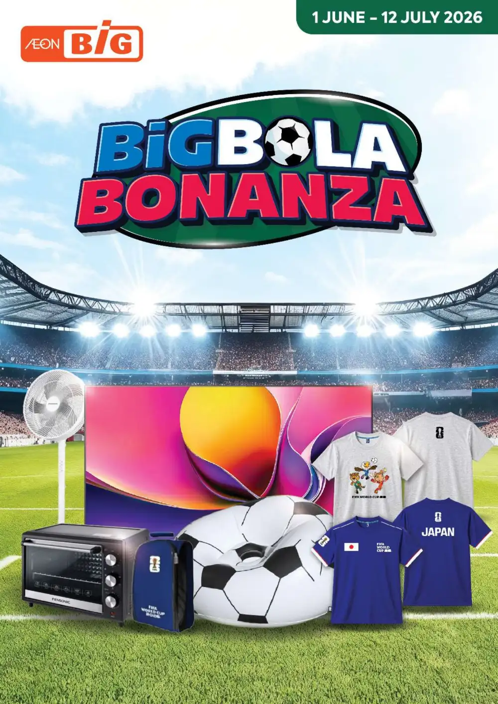 AEON BiG Bola Bonanza Sale June 2026 page 1
