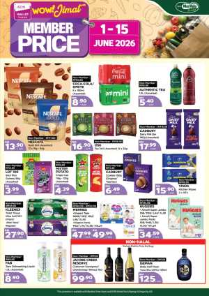 AEON Malaysia MaxValu June Member Price Promotion flyer cover