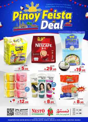 Nesto Pinoy Fiesta Deals flyer cover