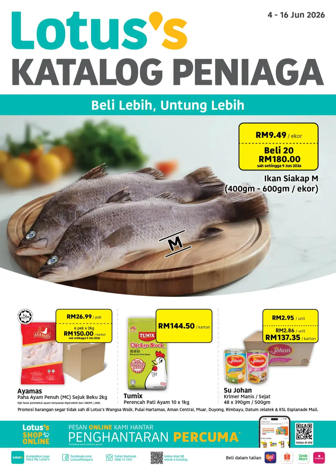 Lotus's Katalog Peniaga June 2026 page 1